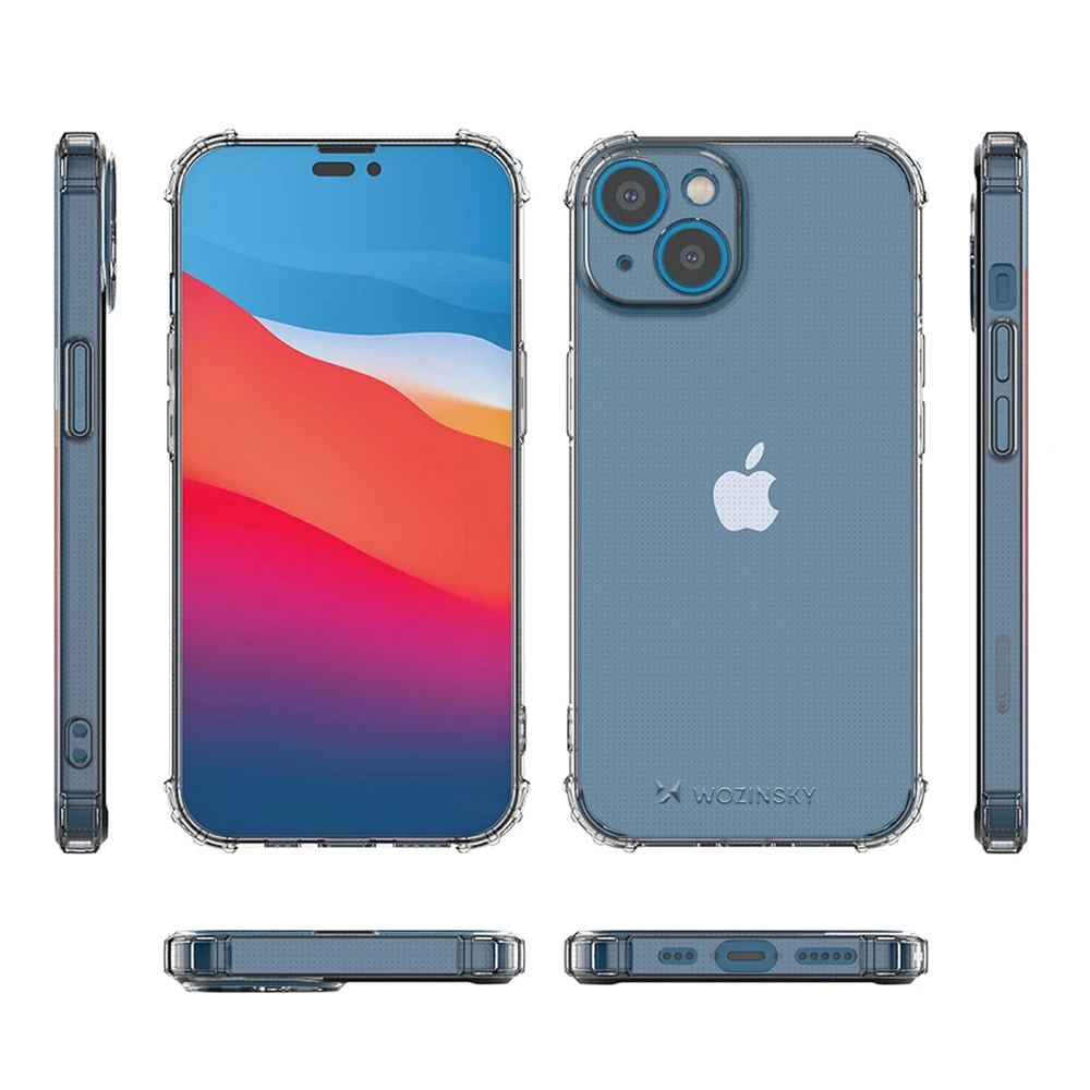 Wozinsky Anti Shock Apple iPhone 14 Plus dėklas telefonui skaidrus