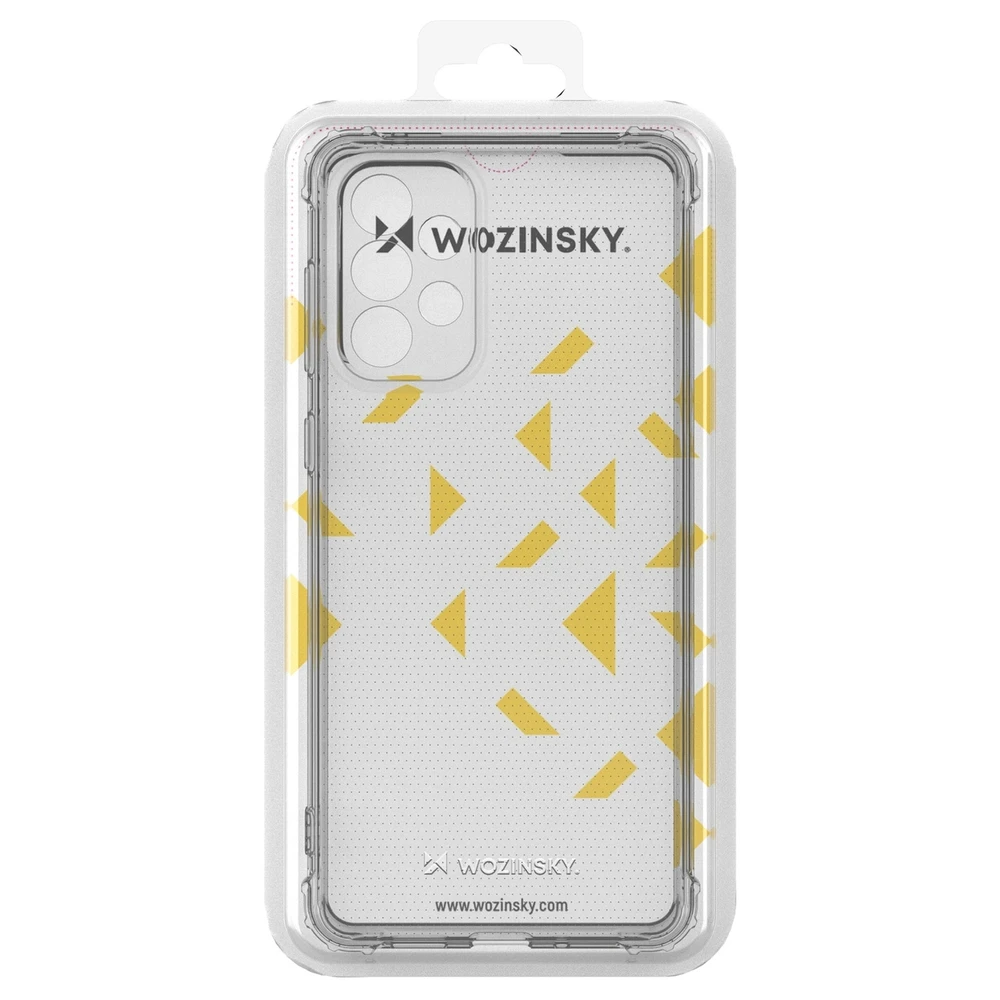 Wozinsky Anti Shock dėklas skirtas Samsung Galaxy A73, skaidrus