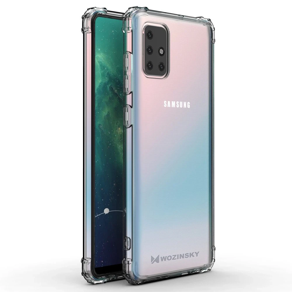 Wozinsky Anti Shock dėklas skirtas Samsung Galaxy A72 4G, skaidrus