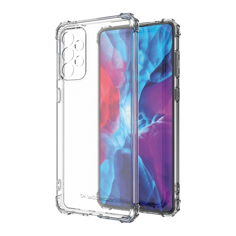 Wozinsky Anti Shock dėklas skirtas Samsung Galaxy A73, skaidrus