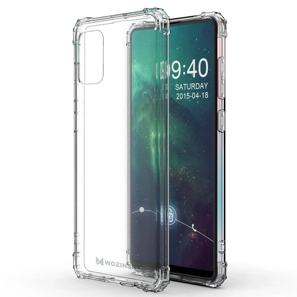 Wozinsky Anti Shock dėklas skirtas Samsung Galaxy A72 4G, skaidrus