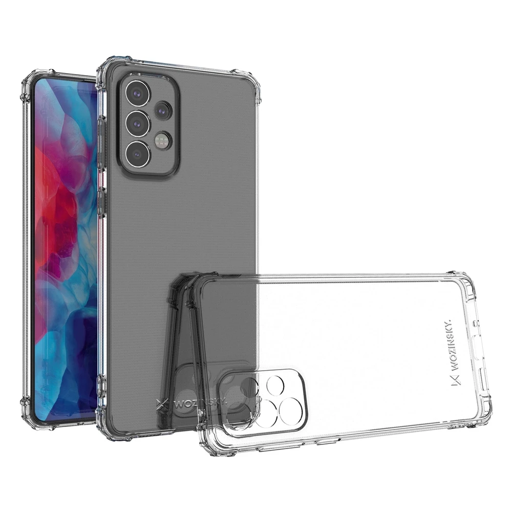 Wozinsky Anti Shock dėklas skirtas Samsung Galaxy A73, skaidrus