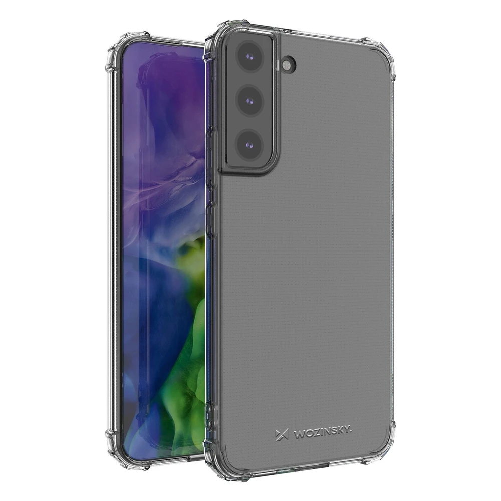 Wozinsky Anti Shock dėklas skirtas Samsung Galaxy S22 + (S22 Plus), skaidrus