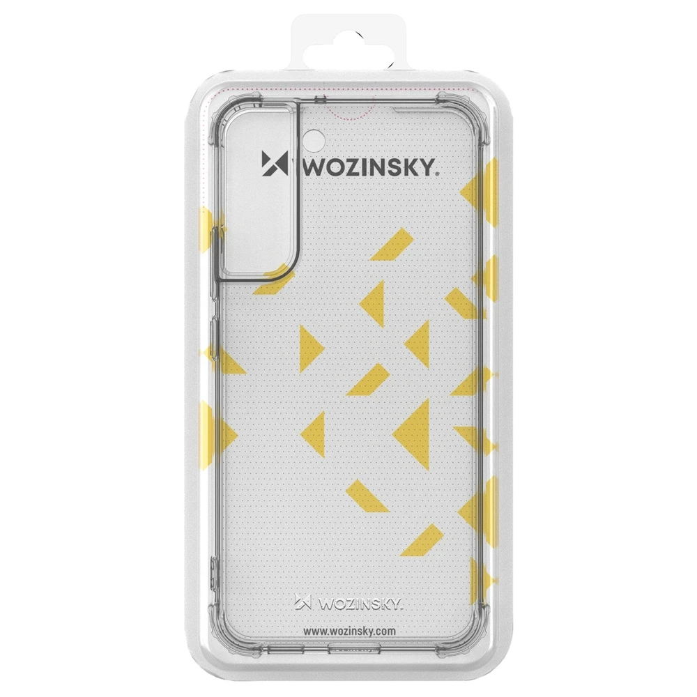 Wozinsky Anti Shock dėklas skirtas Samsung Galaxy S22 + (S22 Plus), skaidrus