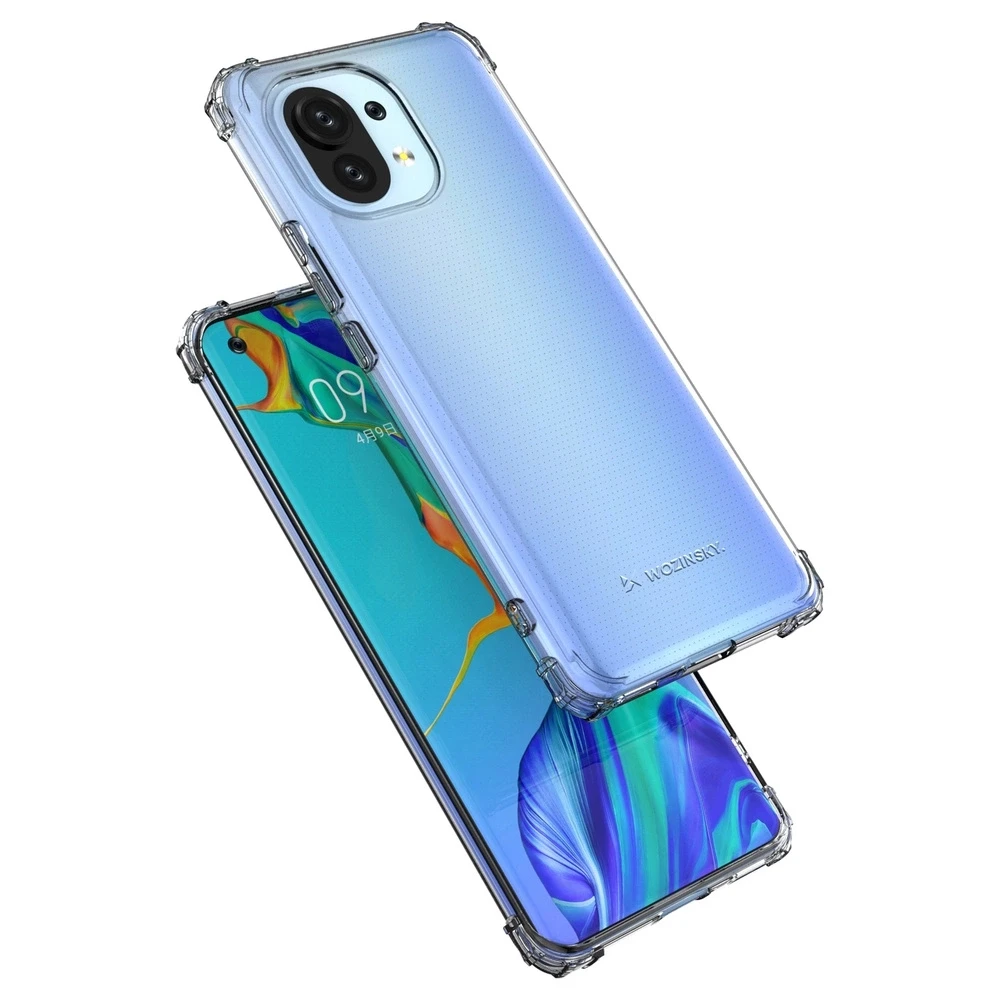 Wozinsky Anti Shock dėklas skirtas Xiaomi Mi 11, skaidrus