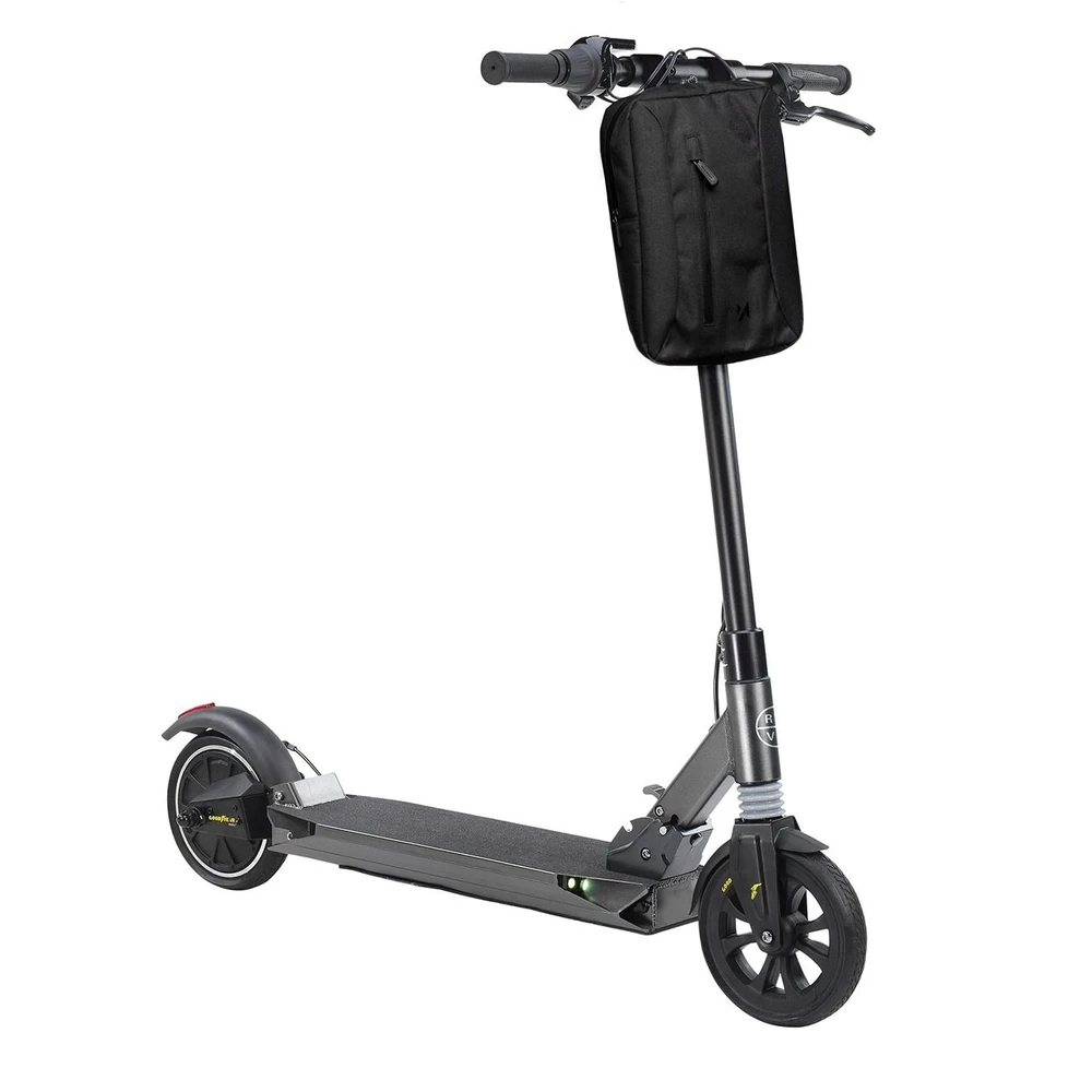 Wozinsky bicycle bag for handlebars – pilkos spalvos