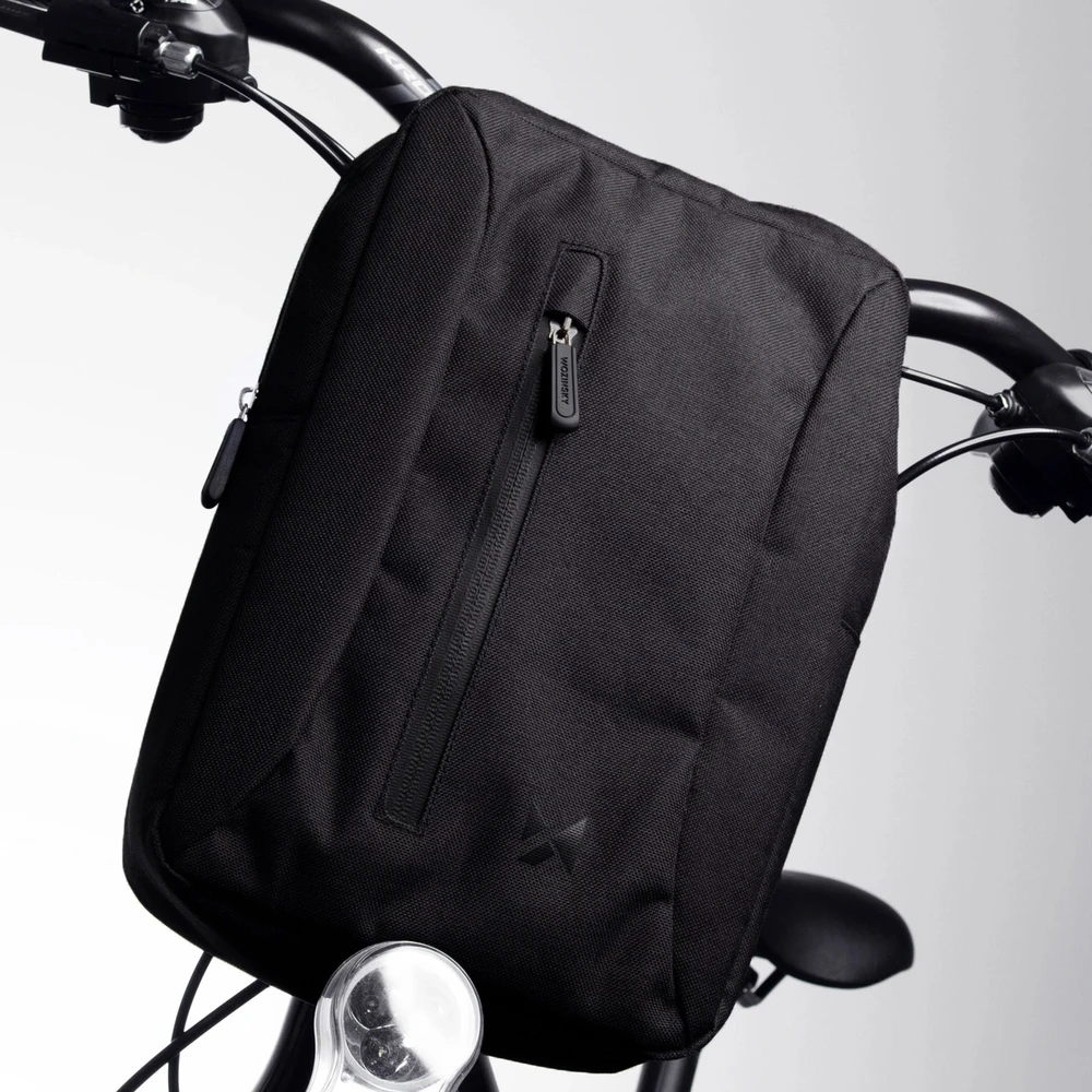 Wozinsky bicycle bag for handlebars – pilkos spalvos