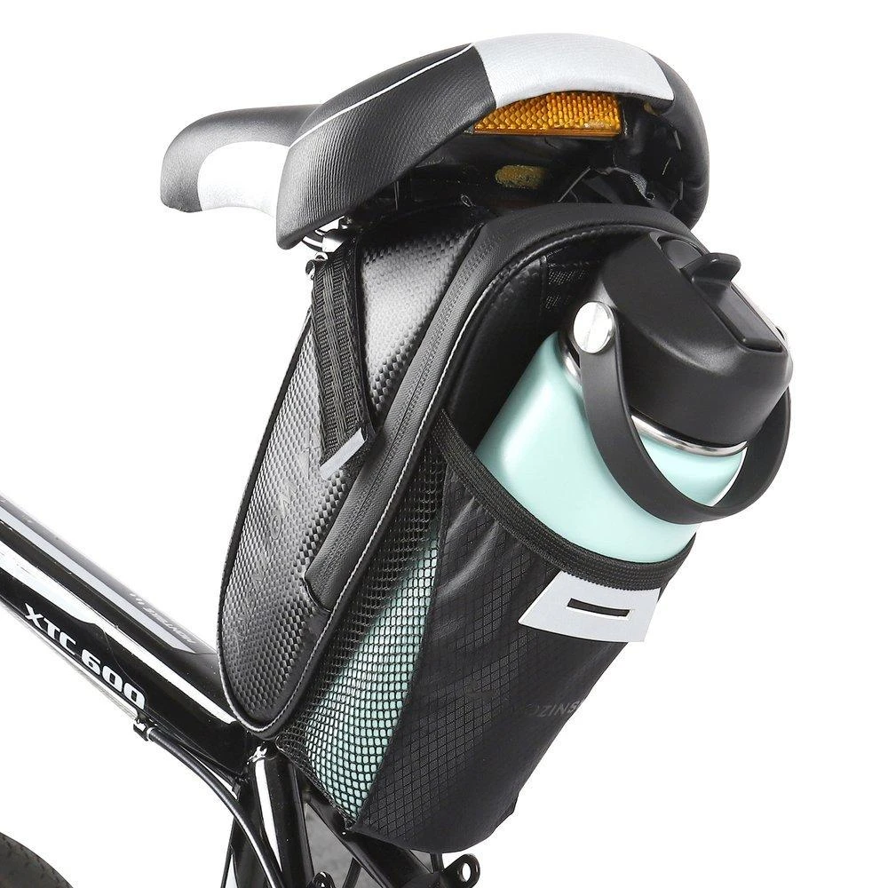 Wozinsky bike saddle bag 1.5 l juodos spalvos (WBB20BK)