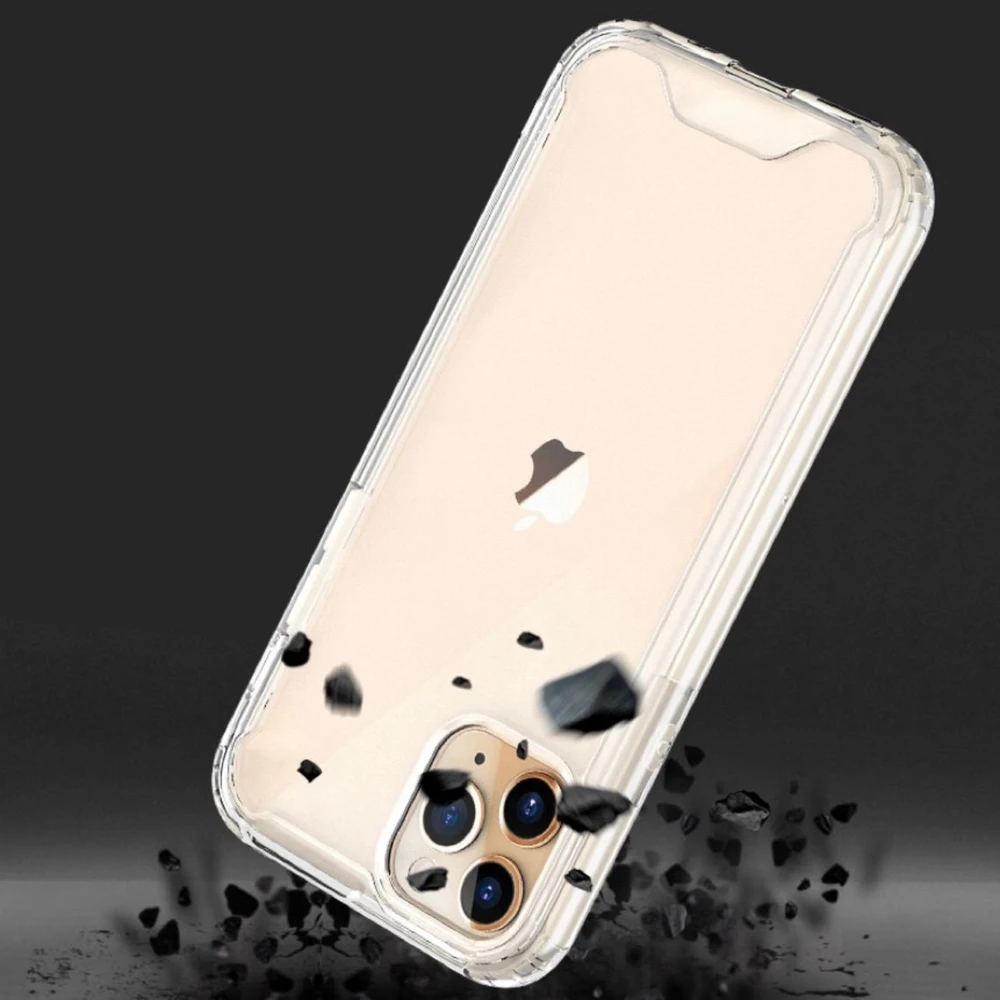 Wozinsky dėklas telefonui skaidrus Corner MagSafe Samsung Galaxy S25 Plus dėklas telefonui skaidrus