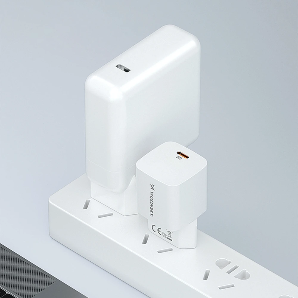 Wozinsky CMWCS USB-C PD 20W laidinis įkroviklis – baltos spalvos