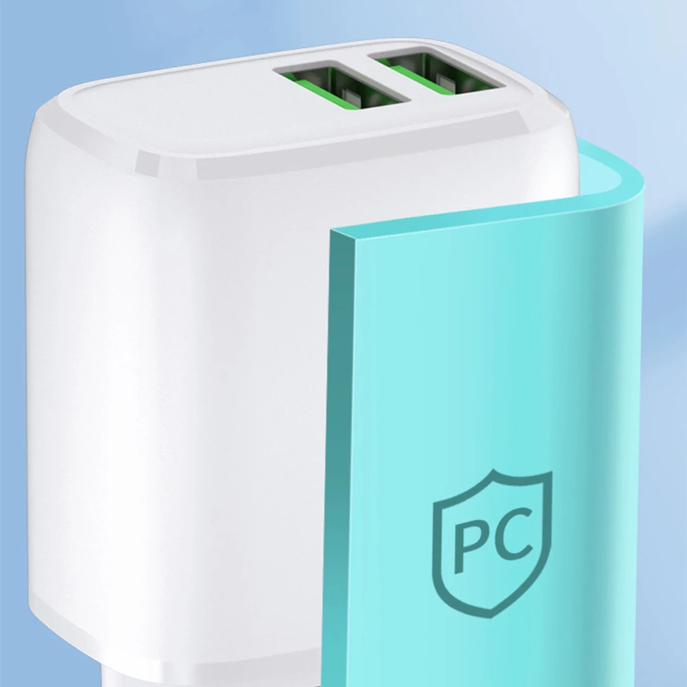 Įkroviklis Wozinsky (CUWCW) (2xUSB 2.4A) baltas
