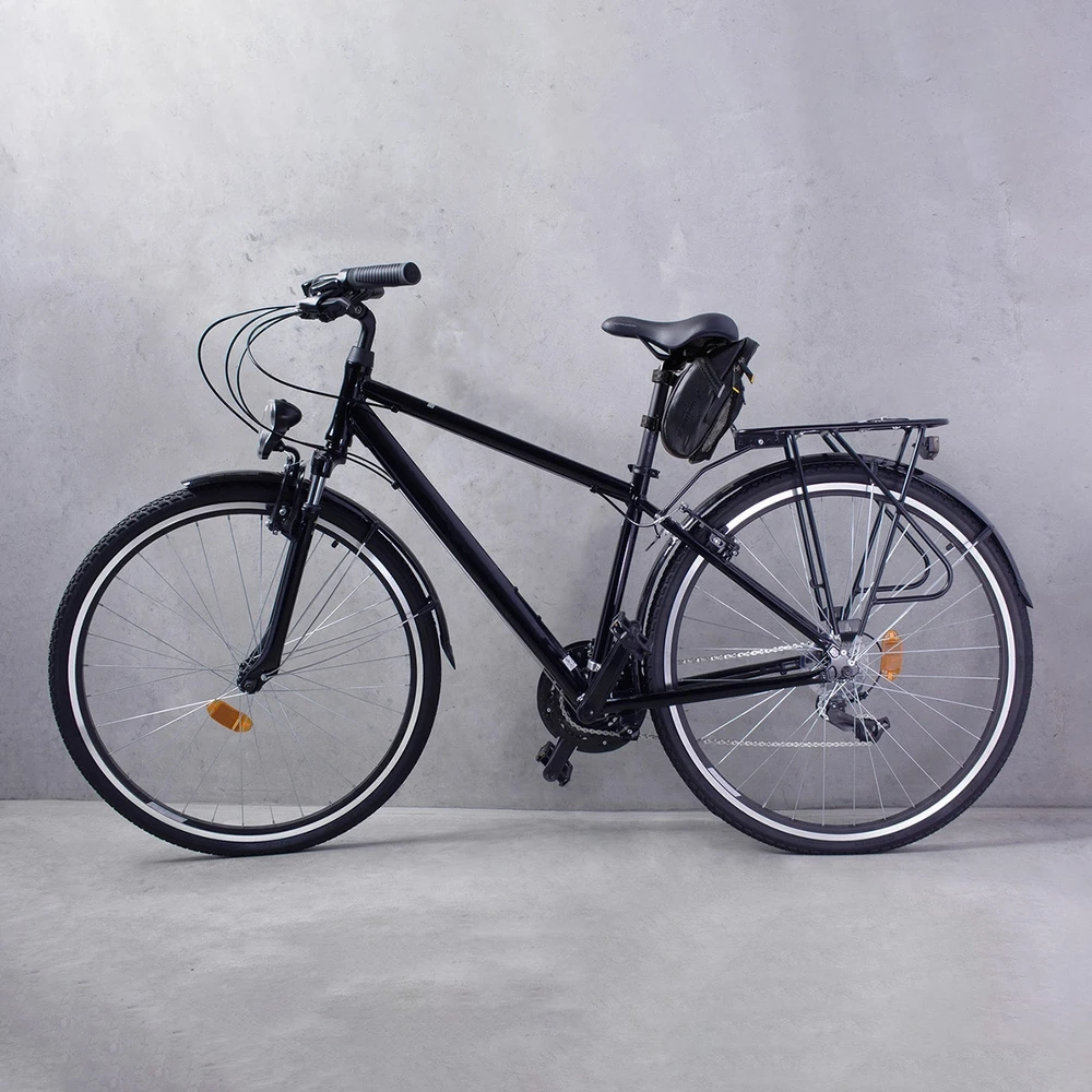 Wozinsky bike saddle bag 1.5 l juodos spalvos (WBB20BK)