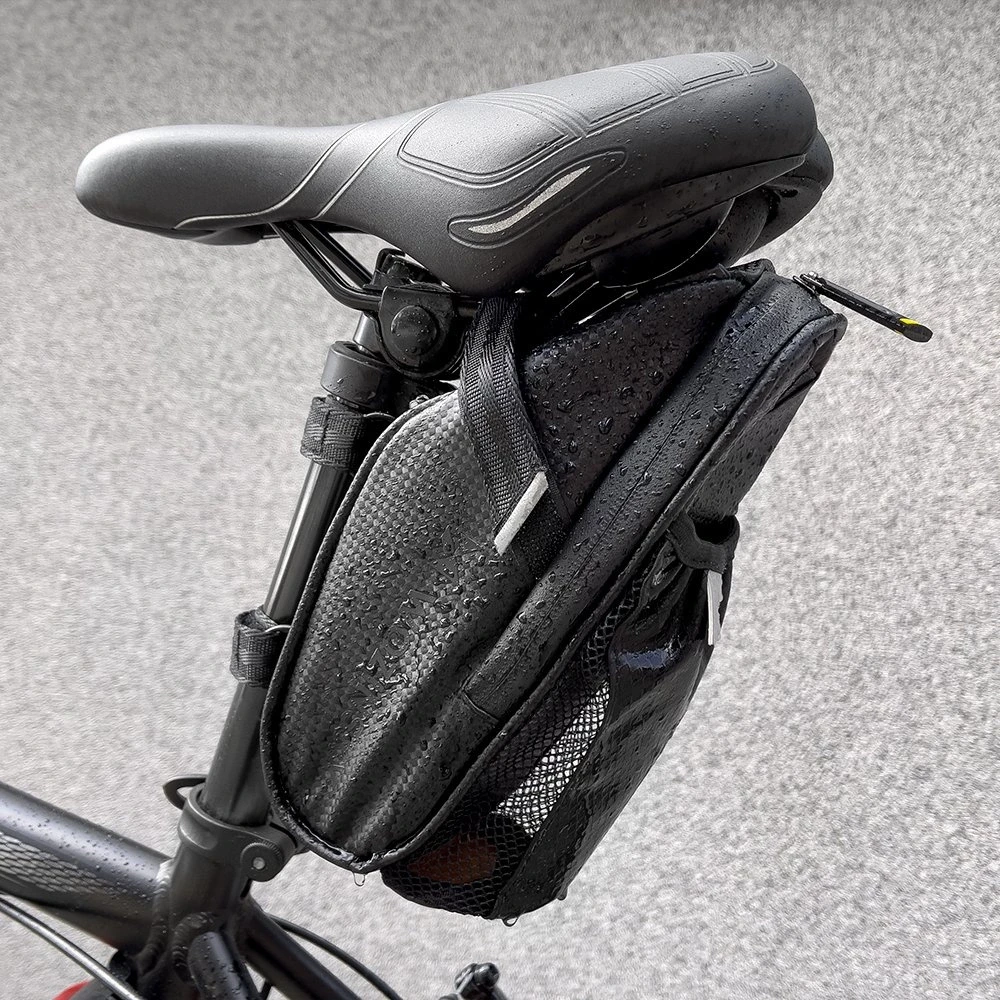Wozinsky bike saddle bag 1.5 l juodos spalvos (WBB20BK)