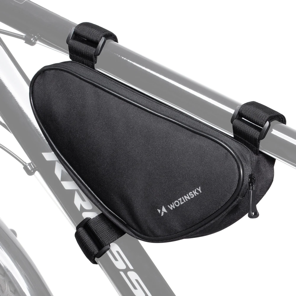 Wozinsky bike bag skirta 1.5l bike frame juodos spalvos (WBB11BK)