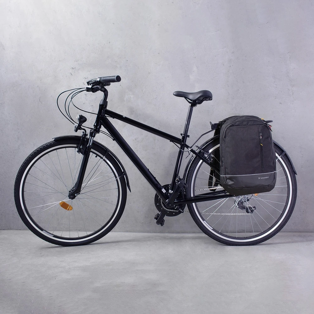 Wozinsky Double Bike Bag Backpack 2in1 30l Juodas (WBB30BK)