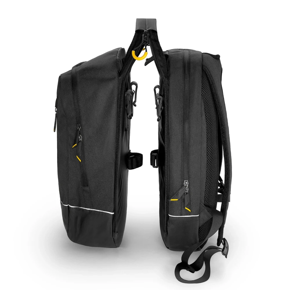 Wozinsky Double Bike Bag Backpack 2in1 30l Juodas (WBB30BK)