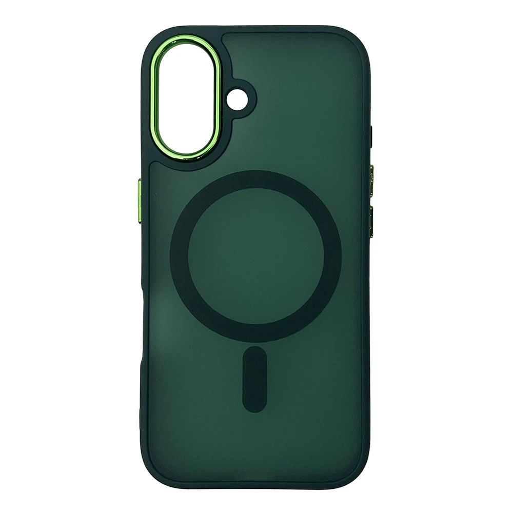 Wozinsky Fashion with MagSafe for Samsung Galaxy S24 FE – dėklas telefonui žalios spalvos