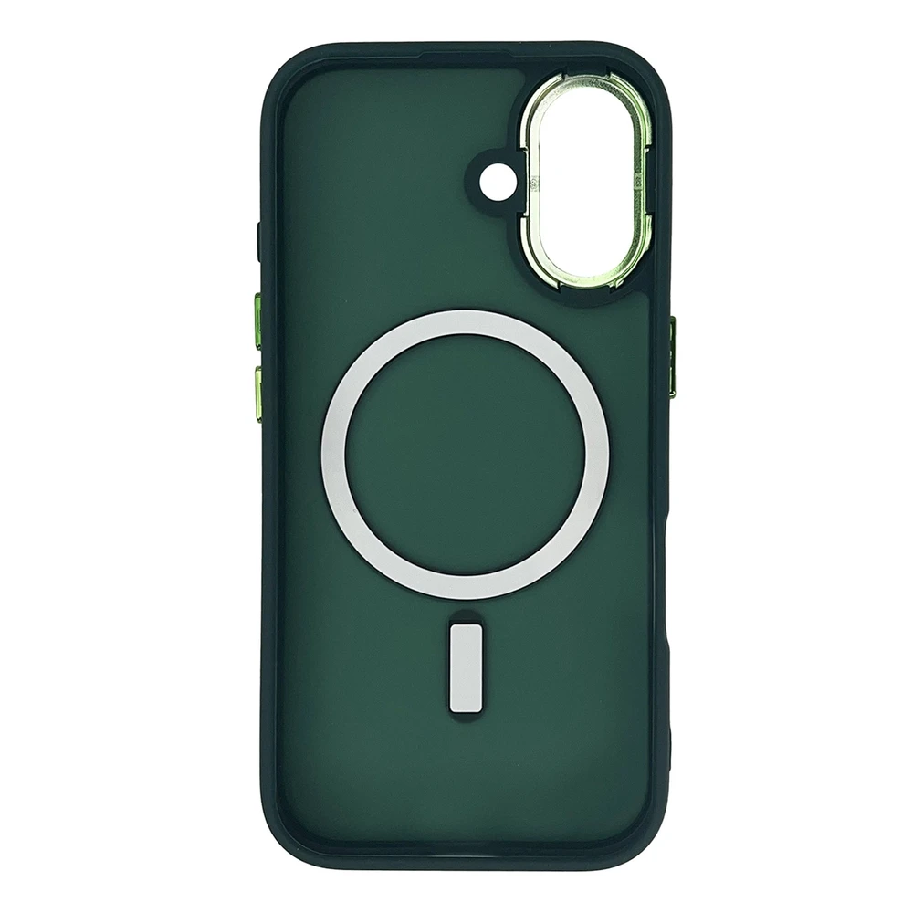 Wozinsky Fashion with MagSafe for Samsung Galaxy S24 FE – dėklas telefonui žalios spalvos