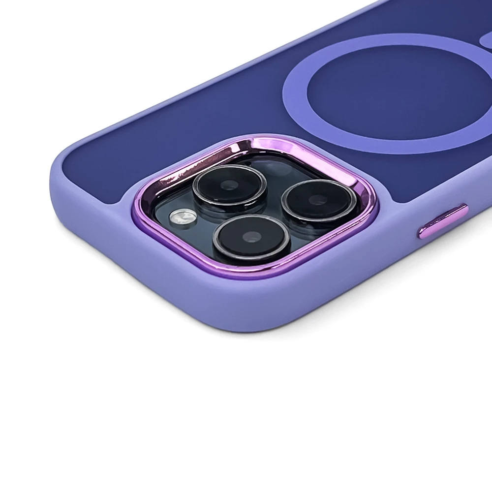 Wozinsky Fashion with MagSafe for Samsung Galaxy S24 FE – dėklas telefonui violetinės spalvos