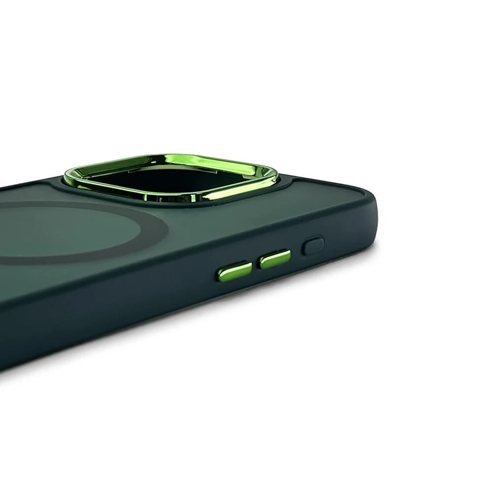 Wozinsky Fashion with MagSafe for Samsung Galaxy S24 FE – dėklas telefonui žalios spalvos