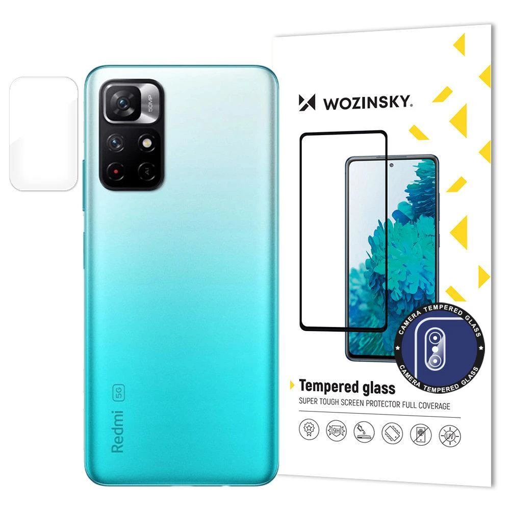 Wozinsky Full Camera Glass 9H Full apsauginis stiklas kamerai Xiaomi Redmi Note 11 Camera (CHINA)