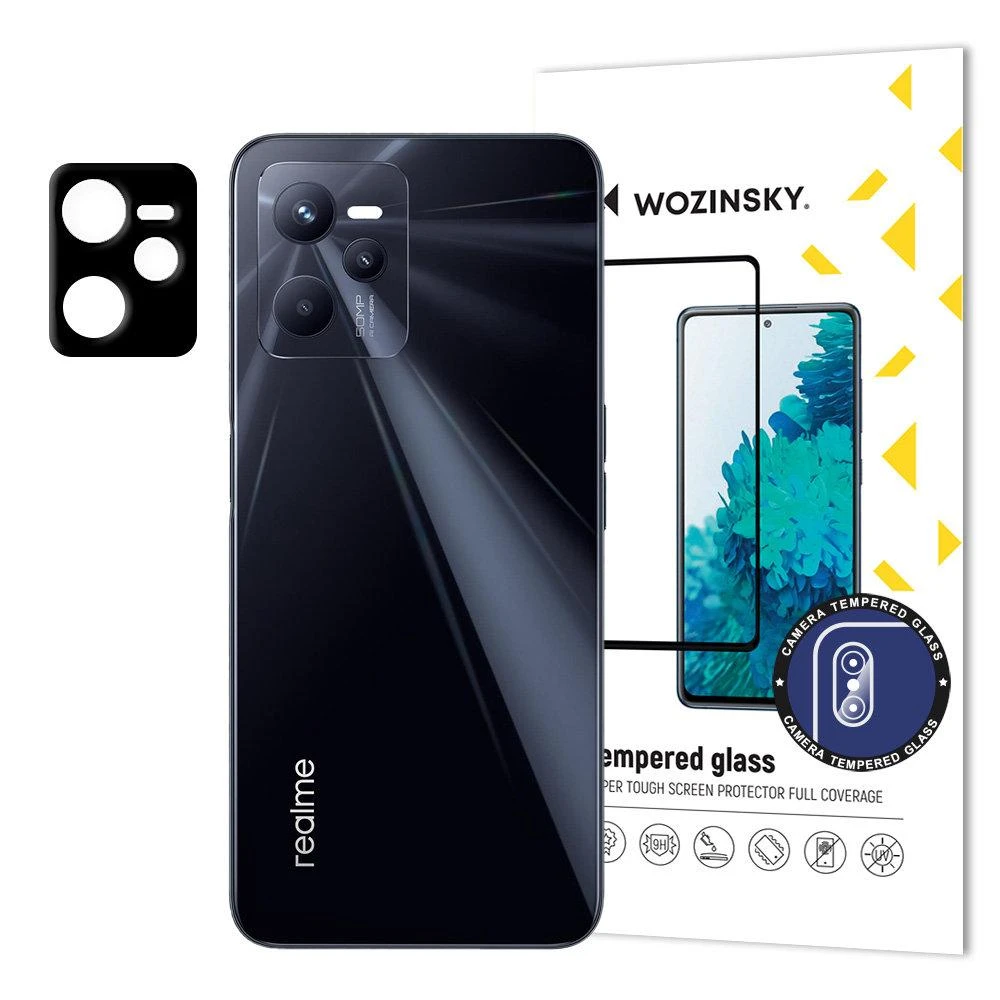 Wozinsky Full Camera Glass 9H Full Camera Apsauginis stiklas for Realme C35