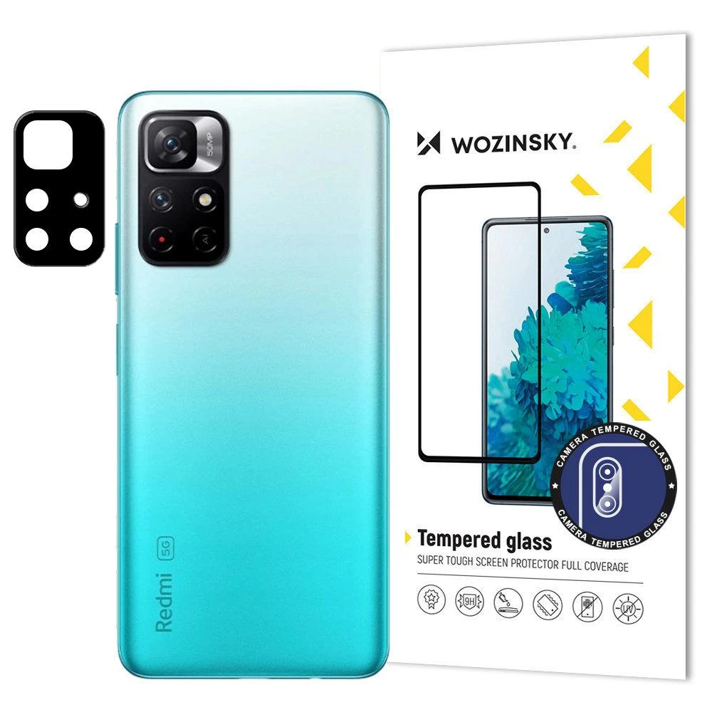 Wozinsky Full Camera Glass 9H Full apsauginis stiklas kamerai Xiaomi Redmi Note 11 Camera (CHINA)