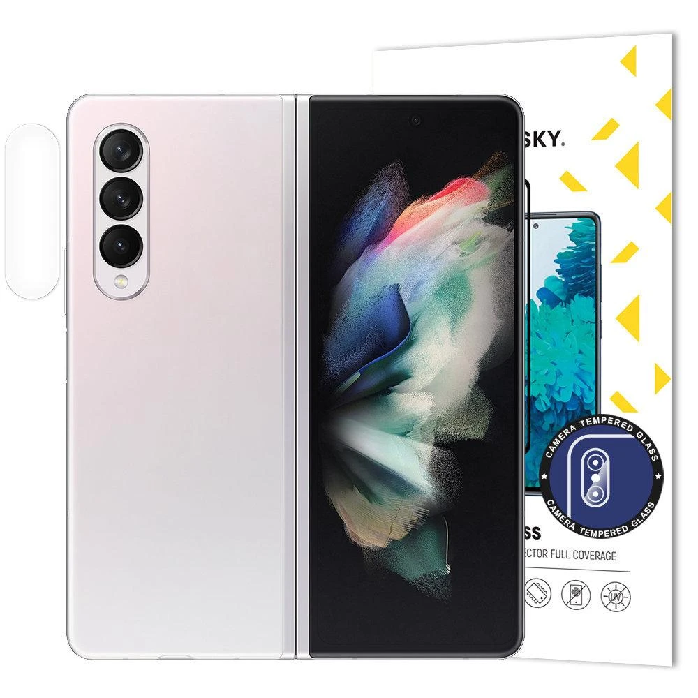 Wozinsky Full Camera Glass 9H Full apsauginis stiklas kamerai Samsung Galaxy Z Fold 3