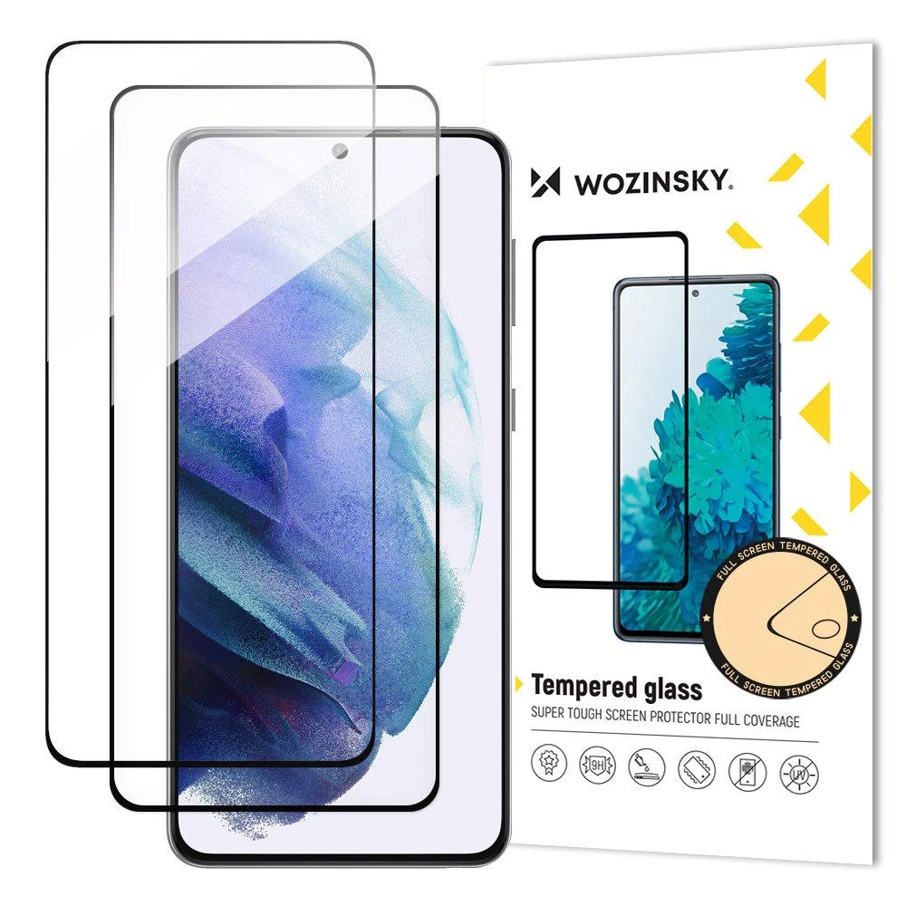 Wozinsky Full Glue Apsauginis stiklas Samsung Galaxy S23, 2-pack