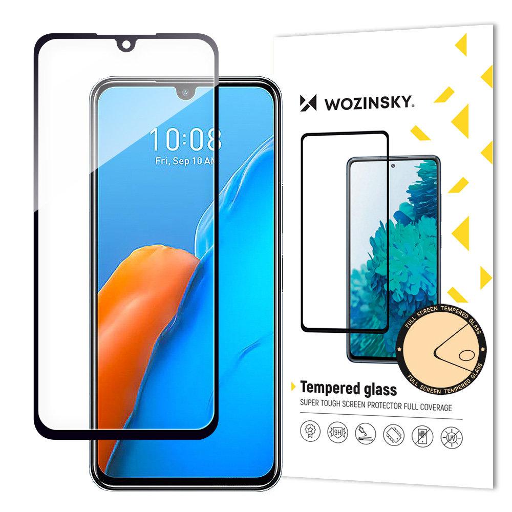 Wozinsky Full Glue Infinix Note 12 Pro Full Screen Apsauginis stiklas with Frame juodas (case friendly)
