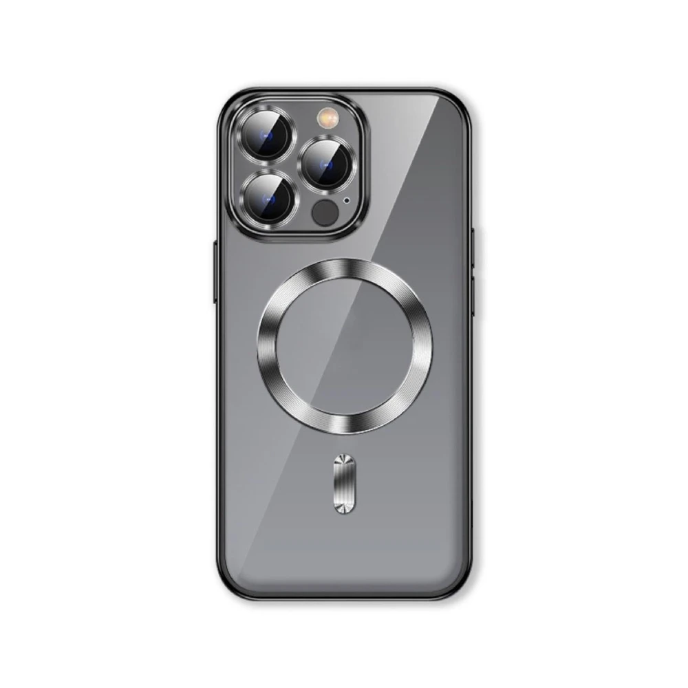 Dėklas Wozinsky Electroplated Magsafe Samsung Galaxy S24 FE – dėklas telefonui mėlynos spalvos