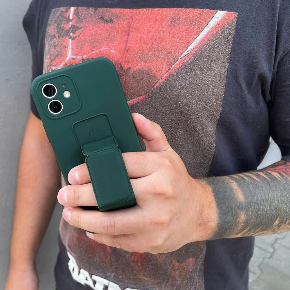 Wozinsky Kickstand dėklas skirtas iPhone 12 Pro Max, rožinis