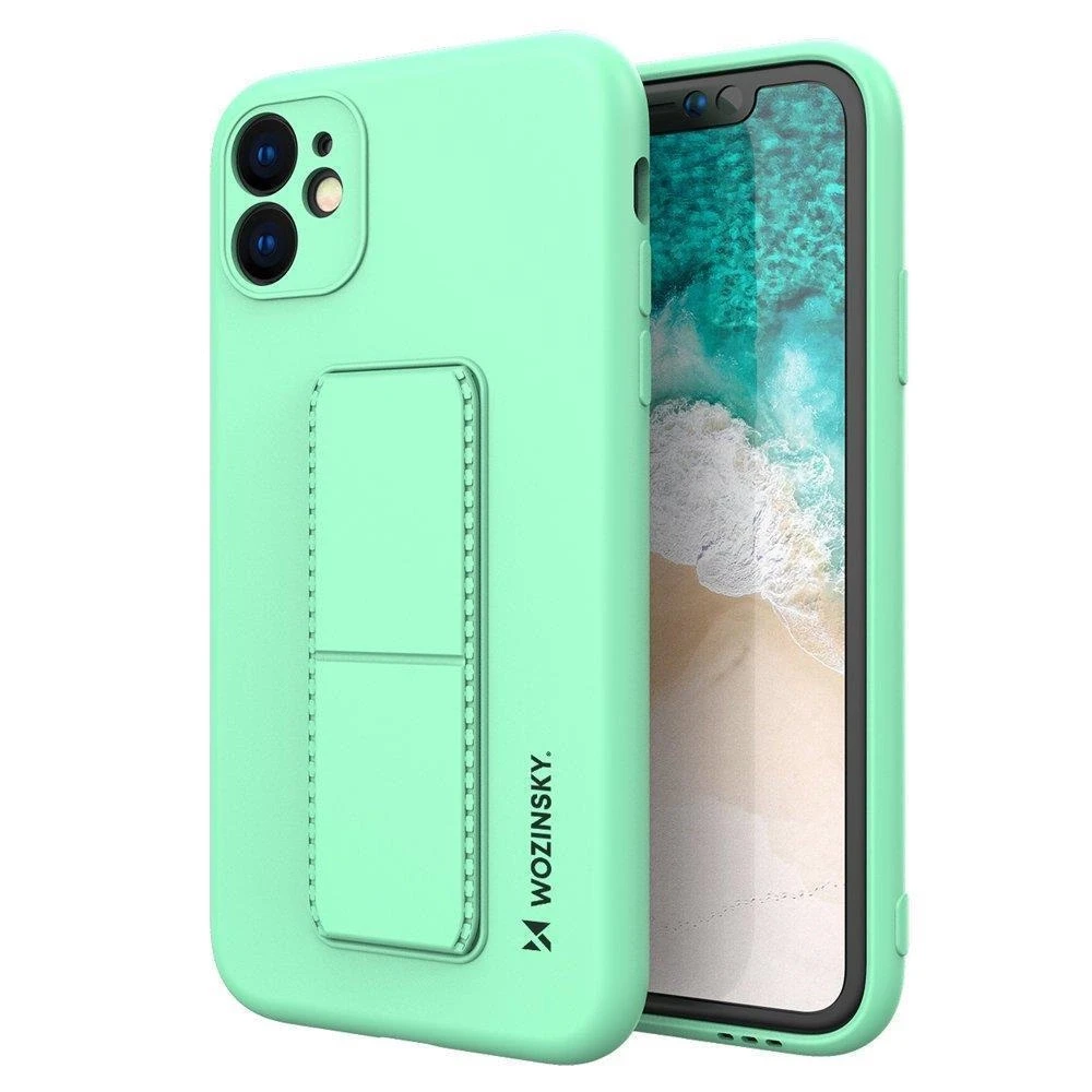 Wozinsky Kickstand dėklas skirtas Samsung Galaxy A22 4G, mėtų