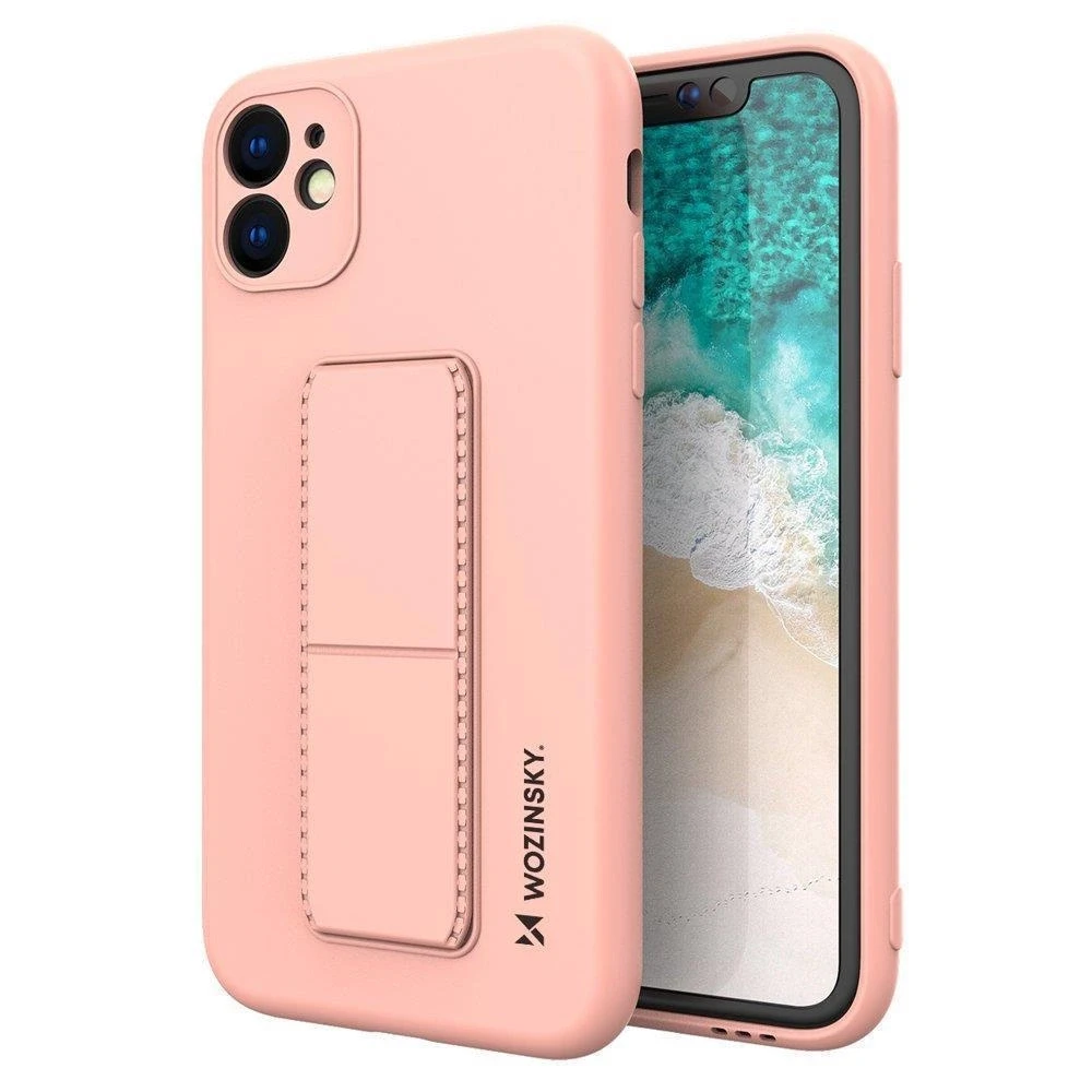 Wozinsky Kickstand dėklas skirtas Samsung Galaxy A72 4G, rožinis