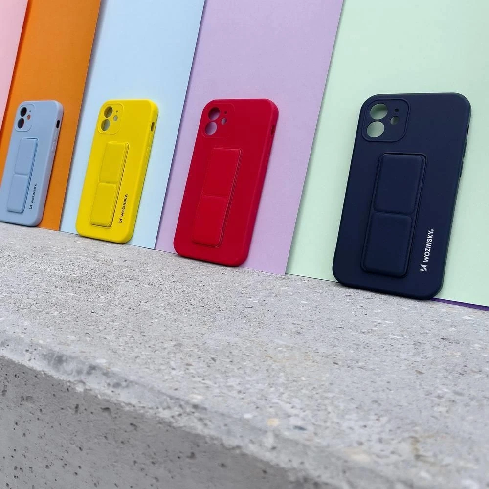 Wozinsky Kickstand dėklas skirtas Samsung Galaxy A72 4G, pilkas