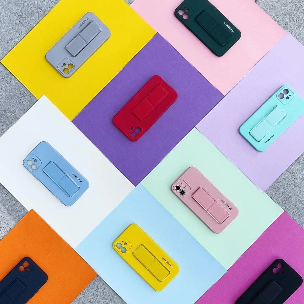 Wozinsky Kickstand dėklas skirtas Xiaomi Redmi 10, juodas