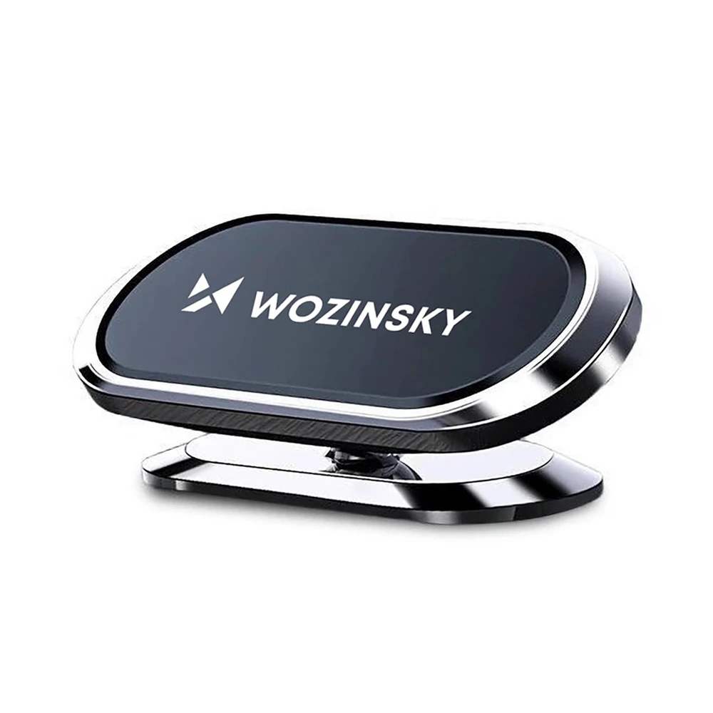 „Wozinsky“ lipnus magnetinis 360 automobilio prietaisų skydelio laikiklis, sidabrinis (WMH-06)