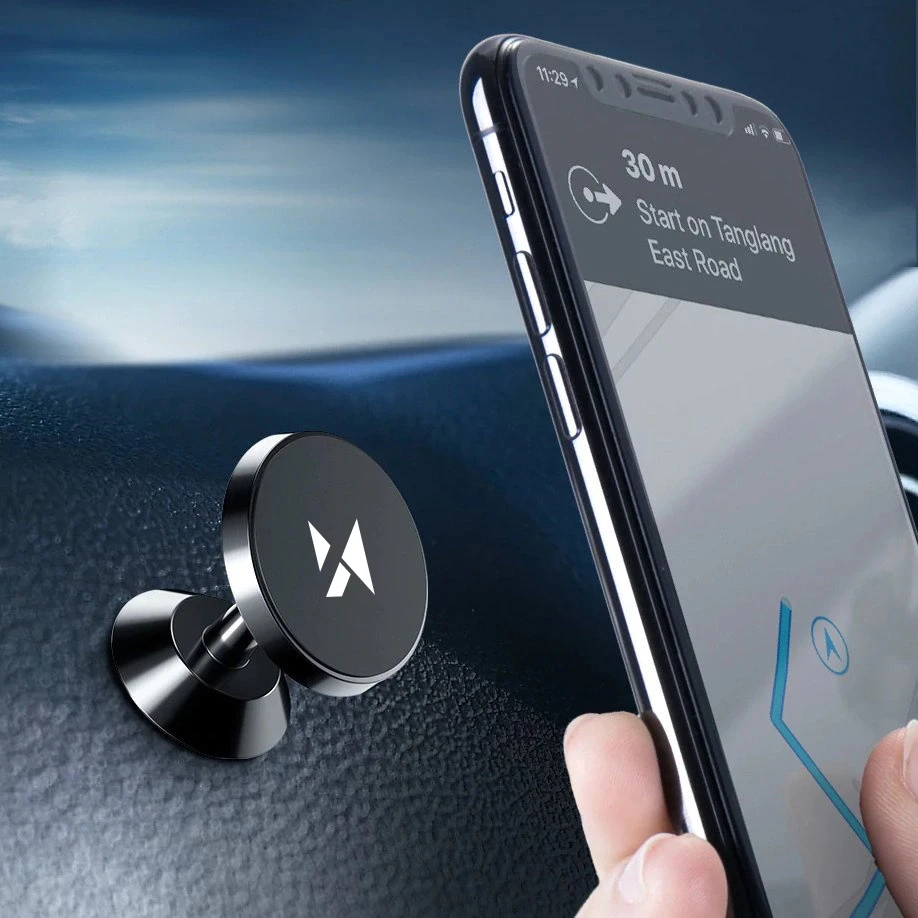 „Wozinsky Magnetic Car Dashboard 360“ lipnus juodos spalvos (WMH-05)