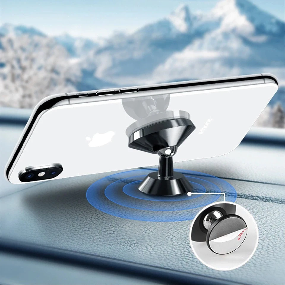 „Wozinsky Magnetic Car Dashboard 360“ lipnus juodos spalvos (WMH-05)