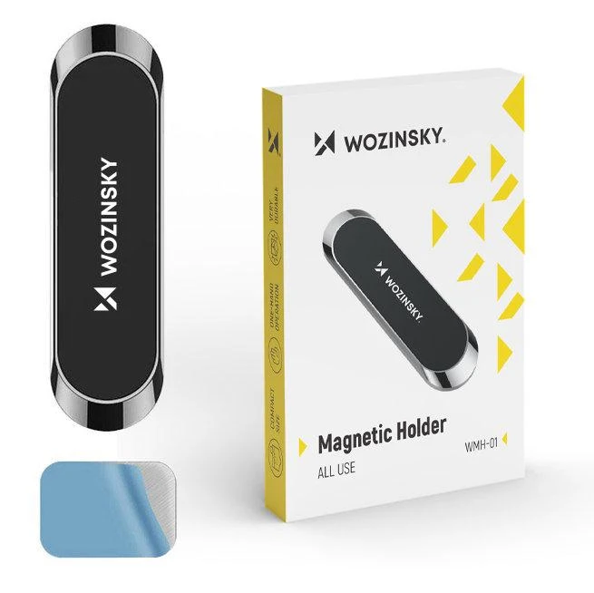 „Wozinsky“ magnetinio prietaisų skydelio tvirtinimo klijai, juodi (WMH-01)