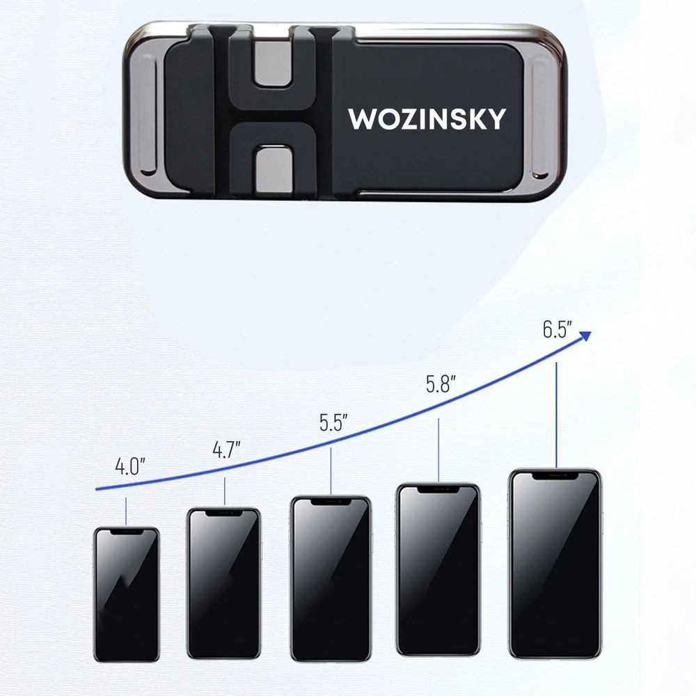 Wozinsky magnetinis telefono laikiklis su kabelių laikikliu (WMCDO-B1)