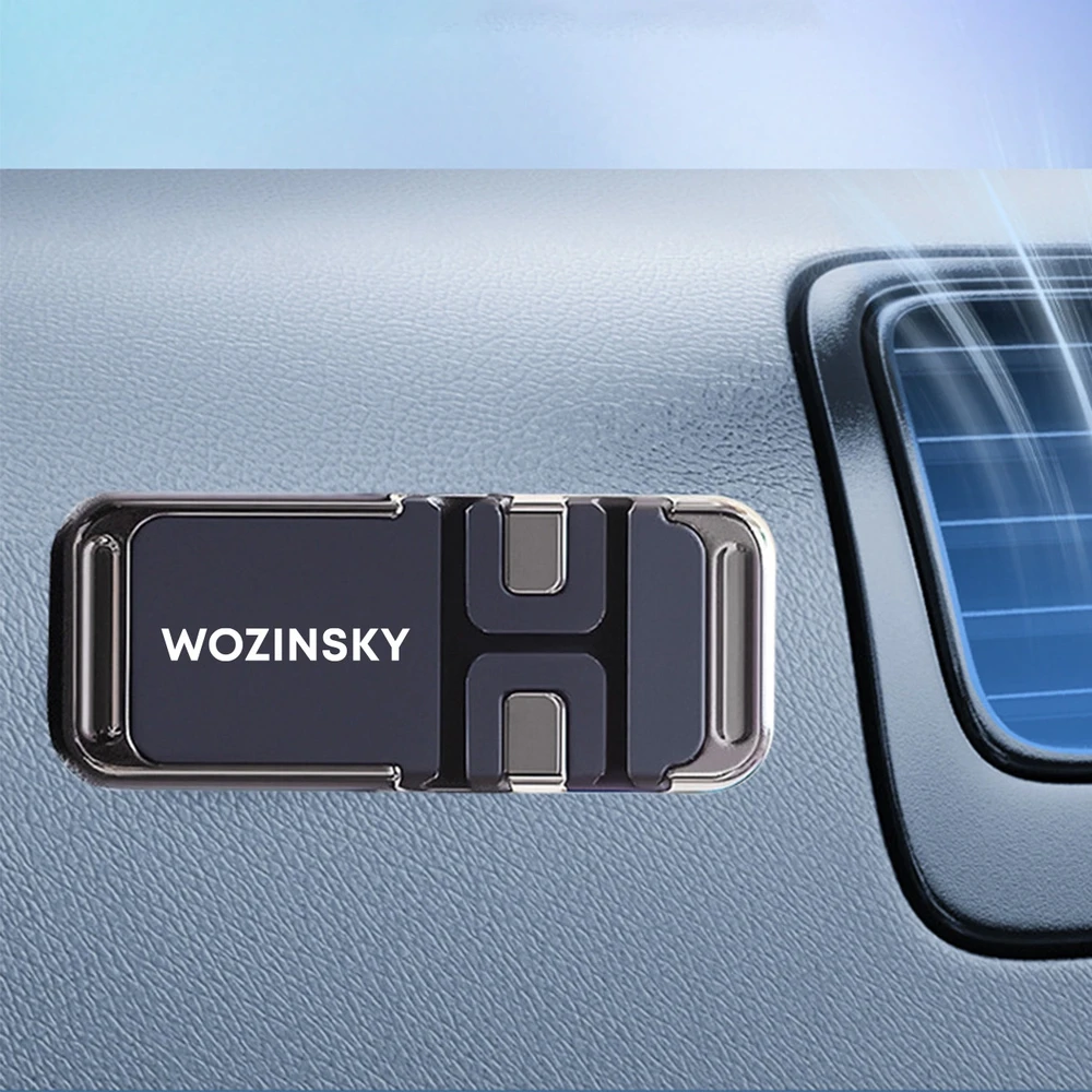 Wozinsky magnetinis telefono laikiklis su kabelių laikikliu (WMCDO-B1)