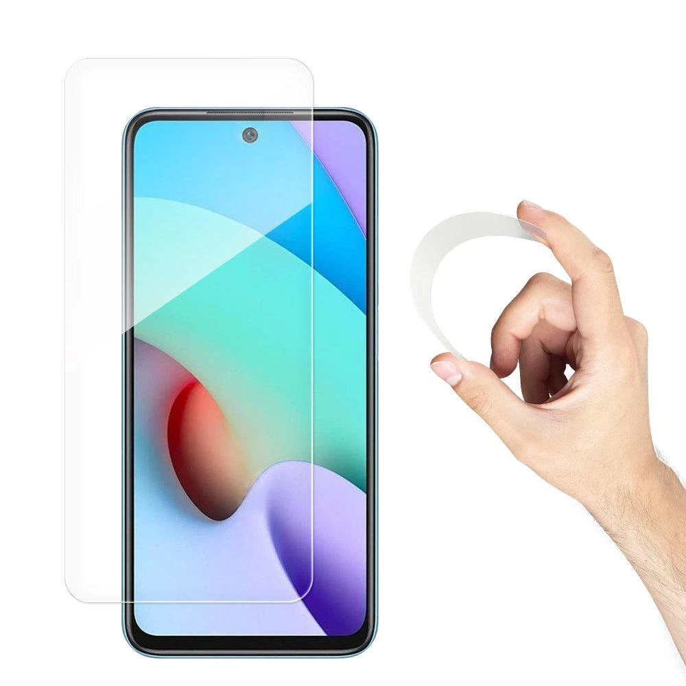 Wozinsky Nano Flexi Hybrid Flexible Glass plėvelė Xiaomi Redmi 10 Apsauginis stiklas