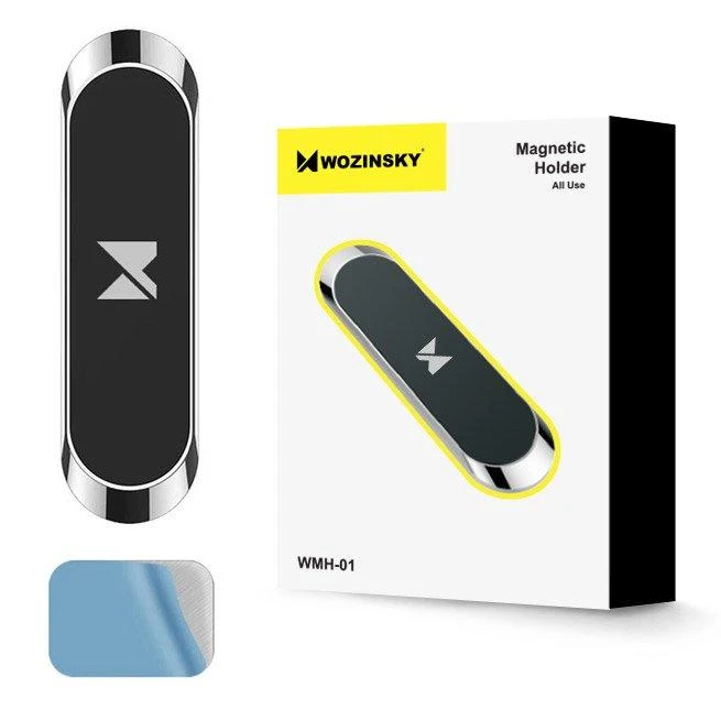 „Wozinsky“ magnetinio prietaisų skydelio tvirtinimo klijai, juodi (WMH-01)