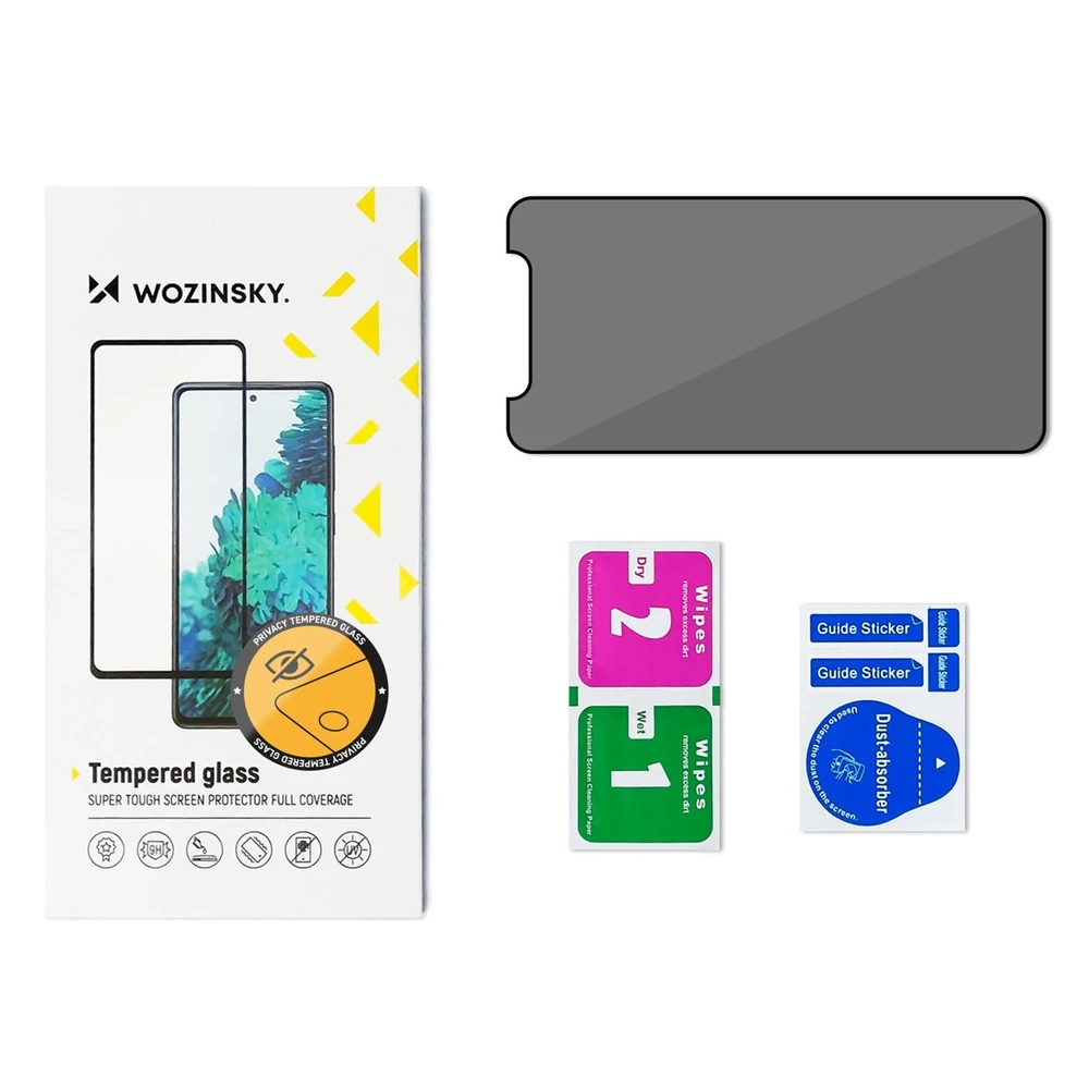 Wozinsky Privacy Glass Apsauginis stiklas Samsung Galaxy A53 5G with Anti Spy Privacy Filter