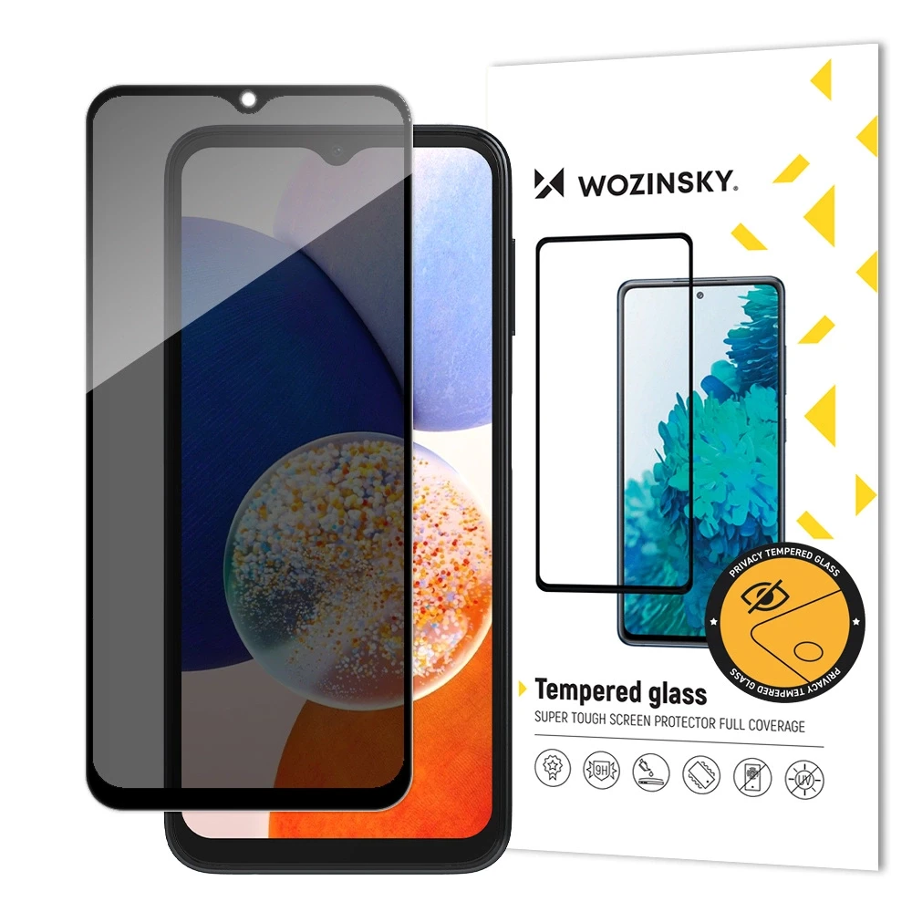 Wozinsky Privacy Glass Apsauginis stiklas Samsung Galaxy A13 with Anti Spy privacy filter