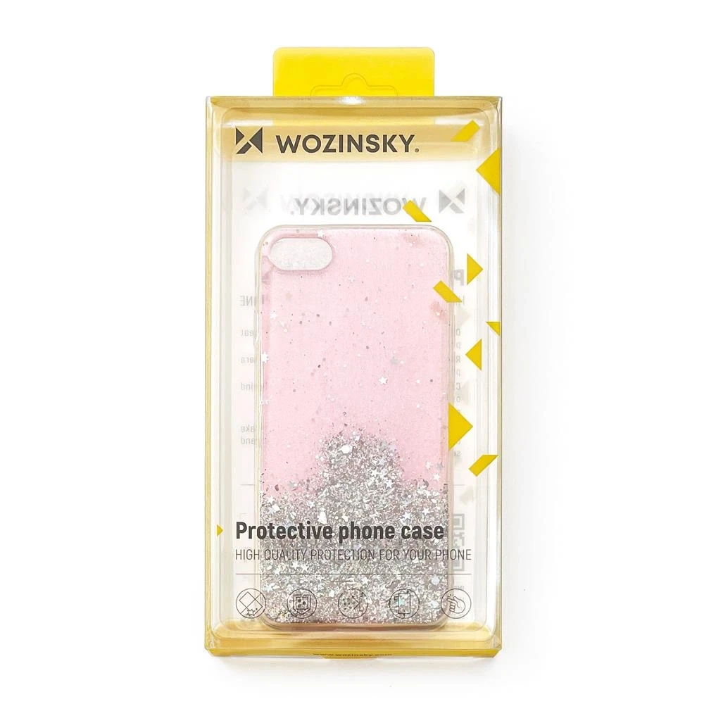Wozinsky Star Glitter Shining dėklas skirtas iPhone 12 Pro Max, juodas