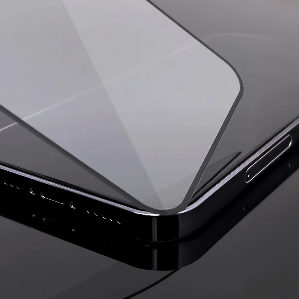 Wozinsky Super Tough Full Glue Apsauginis stiklas Full Screen With Frame Case Friendly TCL 20 5G Juodas