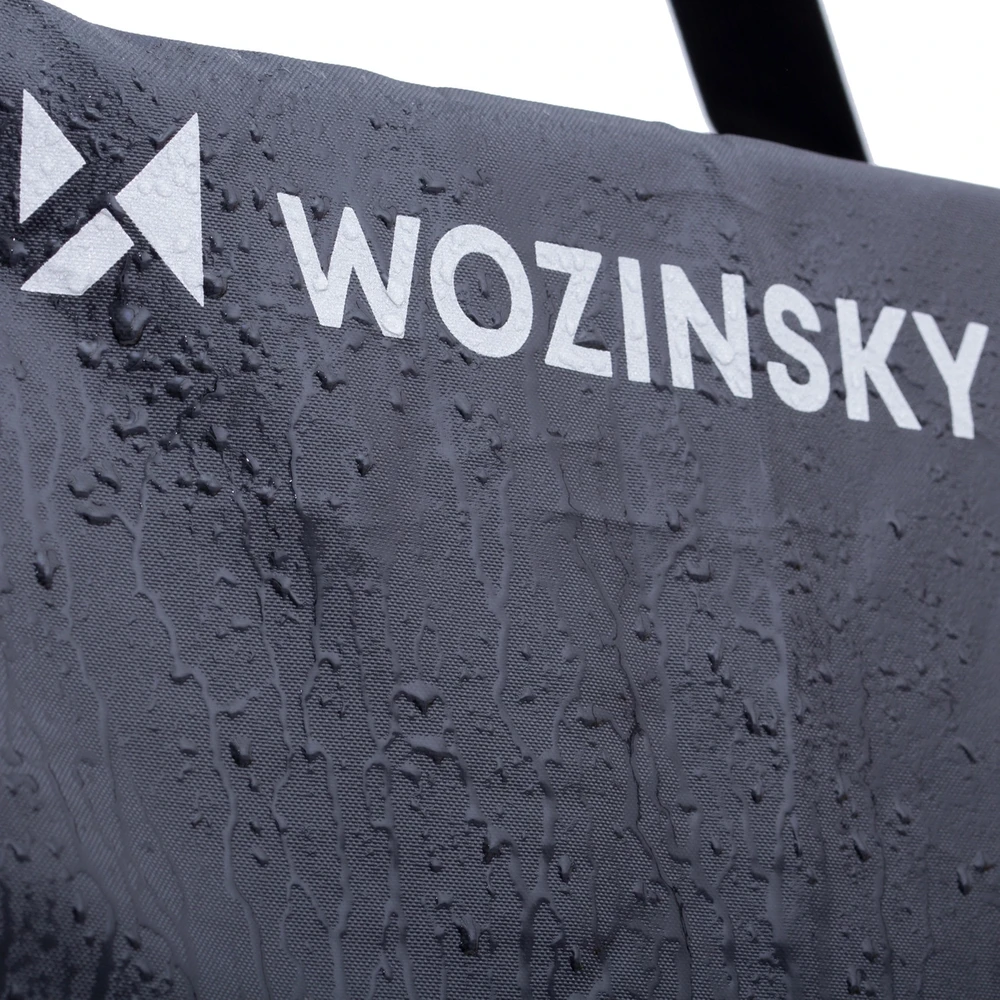 Wozinsky Atsparus vandeniui Scooter Cover Scooter Bag juodos spalvos (WSB5BK)