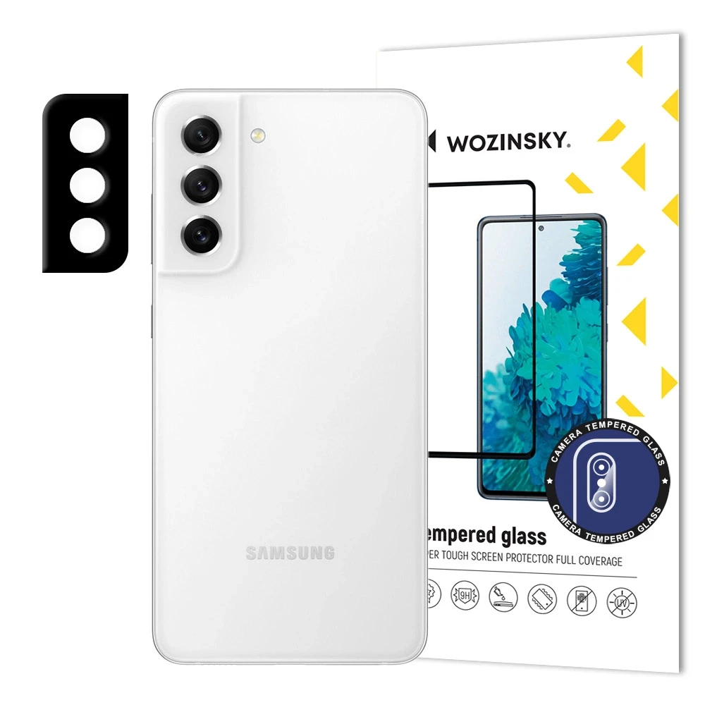 Wozinsky Full Camera Glass 9H Full Camera Apsauginis stiklas for Samsung Galaxy S21 FE